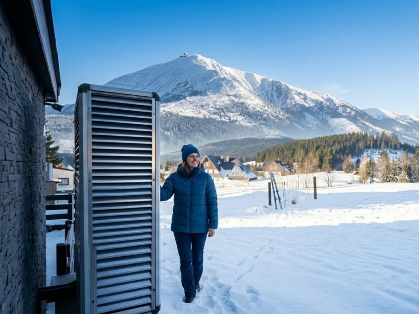 Vytápění i v drsných podmínkách