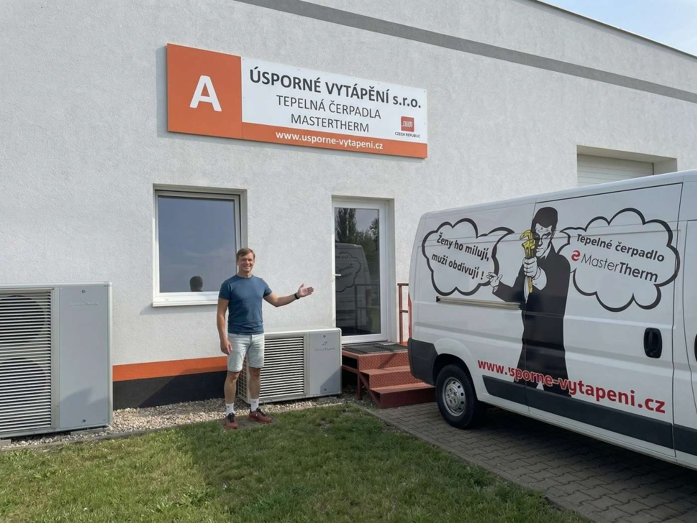 Technik Master Therm u tepelného čerpadla